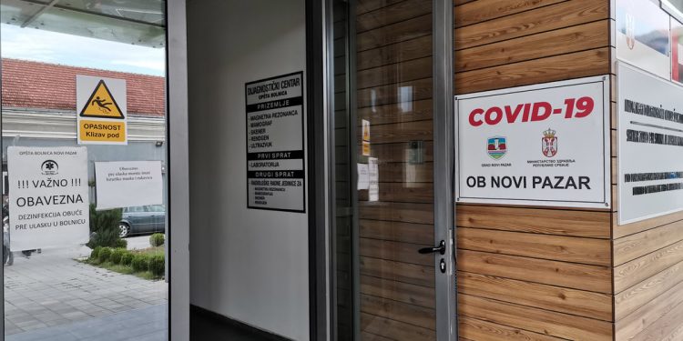 COVID 19: Preminuo pacijent iz Tutina, 30 osoba na liječenju u Novom Pazaru