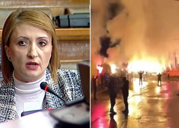 Lukač Zoranić u skupštini:Neprihvatljivo okupljanje s kapuljačama, uz bakljadu i pjesmu “Za sloboodu zlatnu”