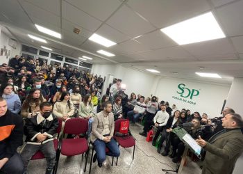 Ljajić na Izbornoj skupštini Foruma mladih SDP u Tutinu: Ovaj grad zaslužuje bolje, uključite se u politiku