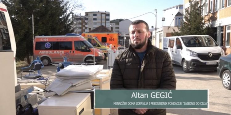 (VIDEO) Tutinskom Domu zdravlja pristigla donacija u opremi od dijaspore iz Ulma