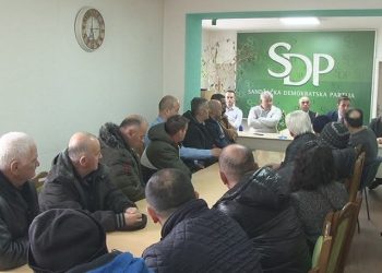 Hodžić u Sjenici: Pokažimo da je SDP najrelevantniji politički igrač u Sandžaku