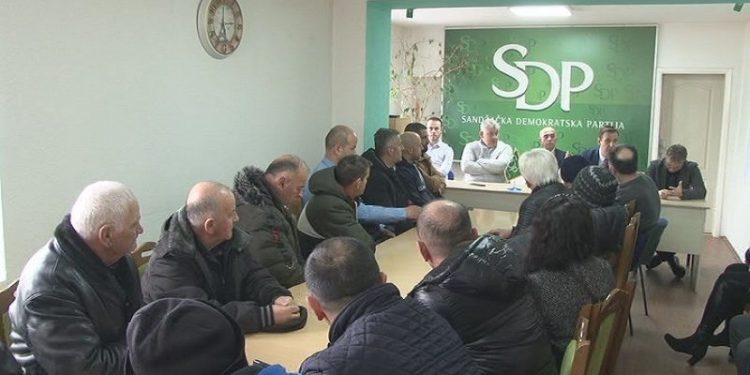 Hodžić u Sjenici: Pokažimo da je SDP najrelevantniji politički igrač u Sandžaku