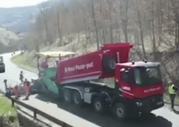(VIDEO) Završeno presvlačenje asfalta od tunela do Ribarića