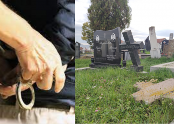 Uhapšen muškarac iz Inđije koji je rušio pravoslavne nadgrobne spomenike u Šestovu