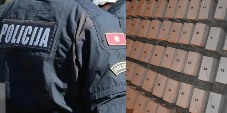 Rožajac uhapšen zbog šverca, oduteto 62 paketa cigareta, kafa i četiri džipa