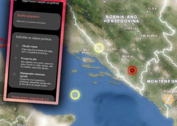 Građani u susjednim državama desetak sekundi ranije upozoreni na zemljotres u BiH