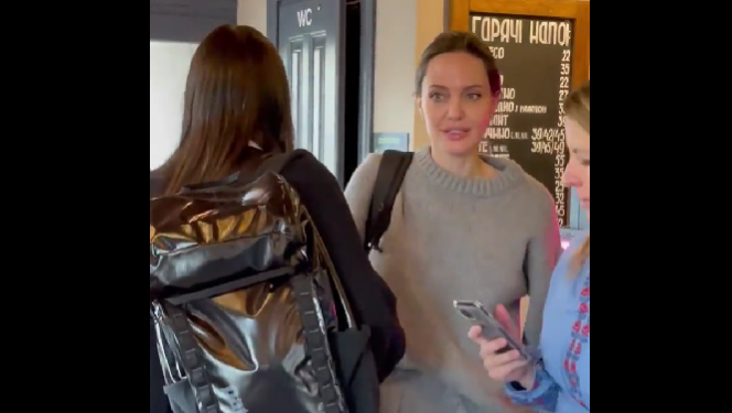 (VIDEO) Anđelina Džoli stigla u Ukrajinu