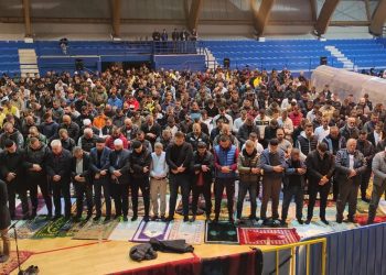 U Sportskoj sali u Rožaju klanjan zajednički noćni namaz