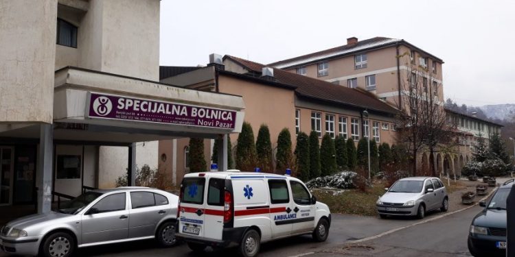Pacijent skočio kroz prozor u novopazarskoj banji