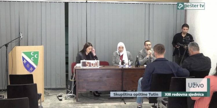 Sjednica Skupštine opštine Tutin odložena za 13 sati