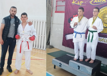 (FOTO) Mladi tutinski karatisti i džudisti uspješni na turnirima u Beogradu i Nišu