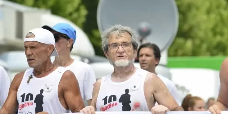 Tutinac Boban Pantović i ove godine trči na ultramaratonu Vukovar-Srebrenica