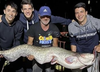 Novopazarac na ribarićkom jezeru ulovio soma teškog 140 kg.