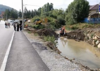 (VIDEO) Tutin: Počela izgradnja mosta na Vidrenjaku kod pravoslavne crkve