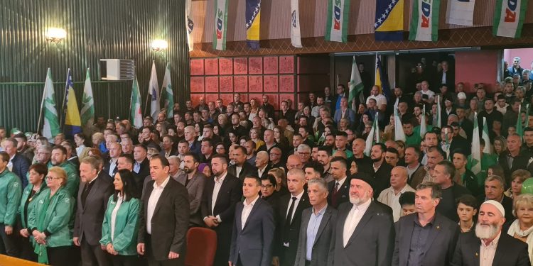 Izetbegović: Jedanaest stranaka se ujedinilo protiv SDA, a SDA se ujedinila sa svojim narodom