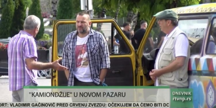 (VIDEO) Serija Kamiondžije snima se u Novom Pazaru