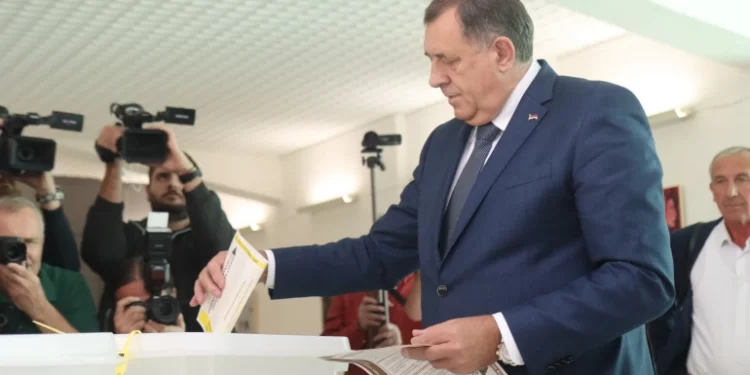Nakon ponovnog brojanja glasova: Dodik novi predsjednik Republike Srpske