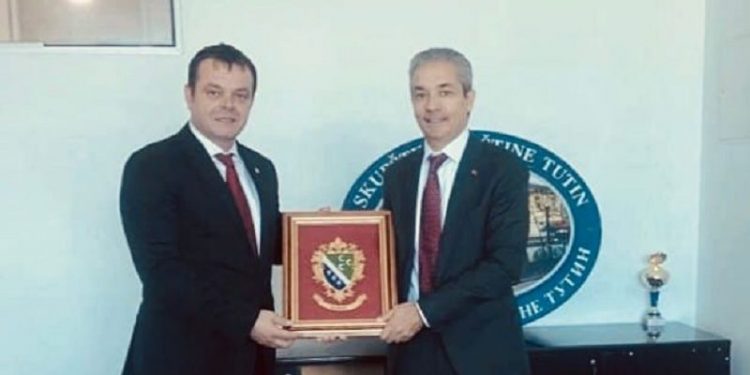 Turski ambasador se sastao sa predsjednikom SDP u Tutinu Besimom Cakom Hamzagićem