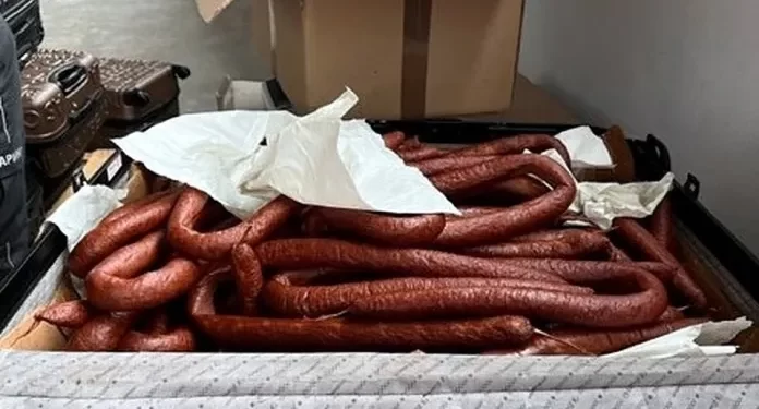 Carinici zaplijenili 500 kg sudžuka transportovanog za Njemačku
