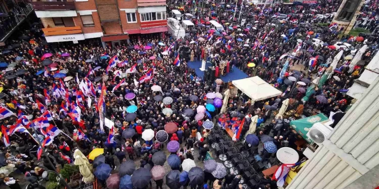 Srpska lista održava protest na sjeveru Kosova