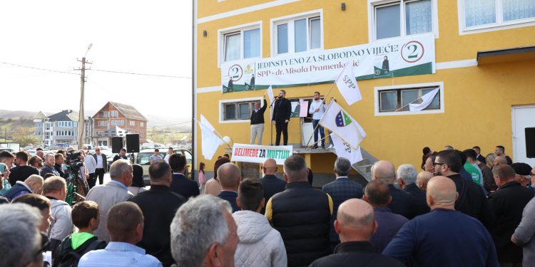 Održan predizborni skup liste “Jedinstveno za slobodno vijeće” u Delimeđu