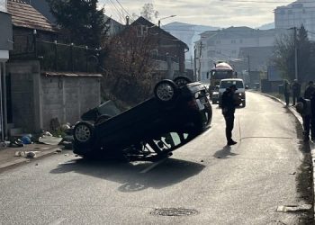Saobraćajna nesreća u Hamzagićkoj ulici u Tutinu