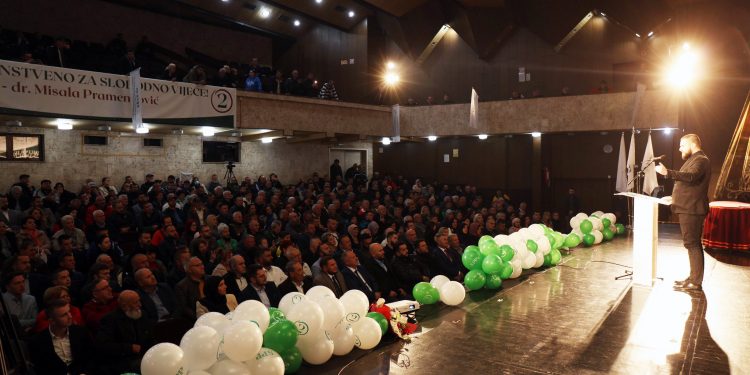 Održan završni skup liste “Jedinstveno za slobodno vijeće” u Prijepolju