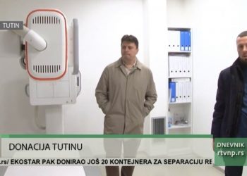 (VIDEO) Ministarstvo zdravlja doniralo Tutinu stacionarni digitalni rendgen