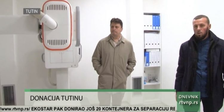 (VIDEO) Ministarstvo zdravlja doniralo Tutinu stacionarni digitalni rendgen