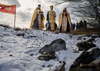 Mitropolit Crnogorske pravoslavne crkve Mihailo osvještao ostatke crkve u Biševu