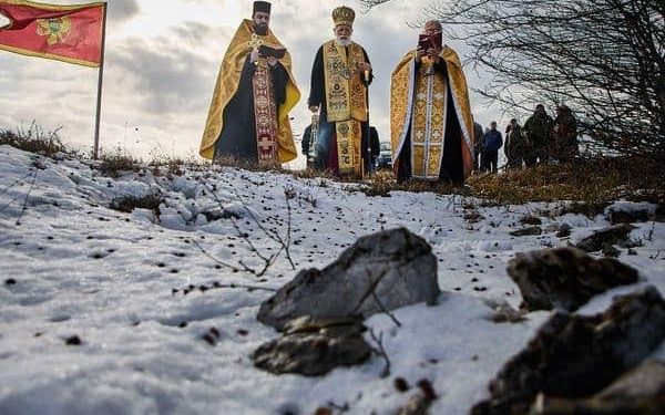 Mitropolit Crnogorske pravoslavne crkve Mihailo osvještao ostatke crkve u Biševu