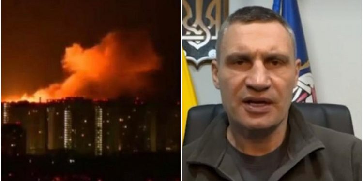 Ukrajina,Kličko: Nakon pet dana napada, u Kijevu nemamo struje ni grijanja