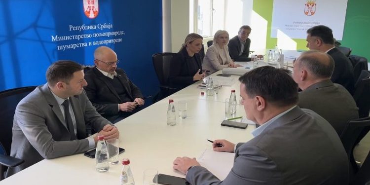 Gradonačelnik Novog Pazara Biševac, sa  resornim  ministrima o korićenju reka i sanaciji korita u tom gradu