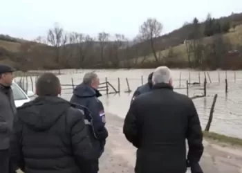 (VIDEO) Nadležni opštine Tutin posjetili poplavljena područja na teritoriji ove opštine