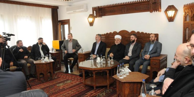 Muftija Dudić, predsjednik Mešihata organizirao prijem za predstavnike Zajednice sandžačke dijaspore