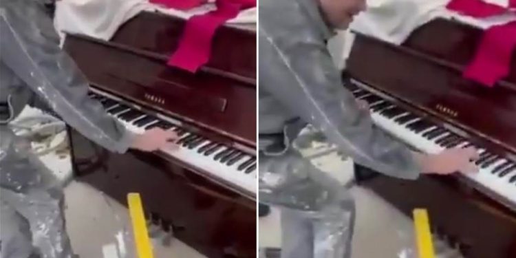 (VIDEO) NAŠI MAJSTORI NA ZAPADU KREČILI STAN , A ONDA VIDELI KLAVIR… Jedan svira, drugi peva – svi u čudu, kakvi umetnici! (VIDEO)