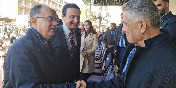 Ugljanin sa Albancima Preševske doline, u Prištini prisustvovao  proslavi Dana nezavisnosti Kosova by  17 Februara, 2023 in Vijesti