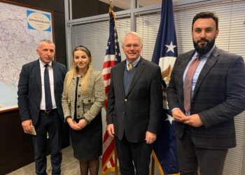 Poslanici SDA sa Šaipom Kamberijem PDD, sastali se sa  američkim ambasadorom