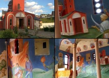 Novim freskama u rožajskoj crkvi Ružica, povrijeđena osećanja Bošnjaka. Nove freske ideja kontroverznog sveštenika Radojevića, ali ne i srpskog stanovništva u Rožajama-