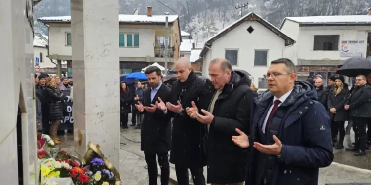 Delegacija SDP na obilježavanju 30. godina od zločina u Štrpcima. Osuda zločina doprinosi miru i stabilnosti, suživotu i toleranciji