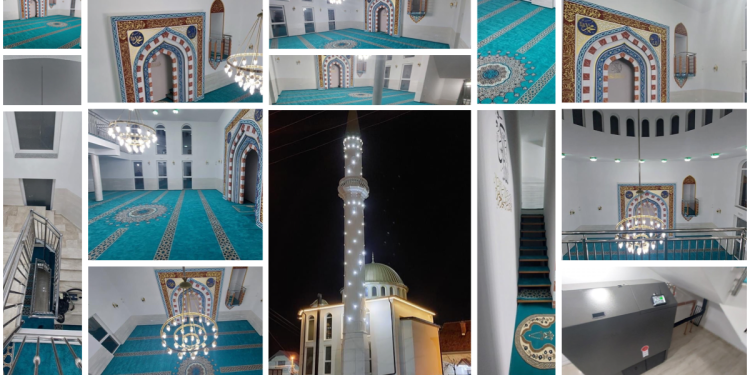 Tutin: (FOTO) Tutinci bogatiji za još jednu džamiju. U neposrednoj blizini centra, u naselje Kleče privode se kraju radovi na izgradnji još jedne džamije