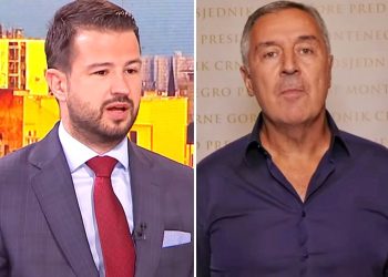 Milo Đukanović pobjednik izbora, ide u drugi krug. Protivkandidat  Jakov Milatović. Prosrpski kadnidat Andrija Mandić treći